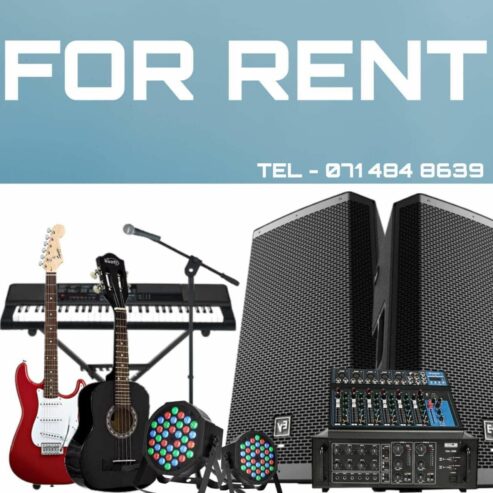 Musical Instruments for Rent
