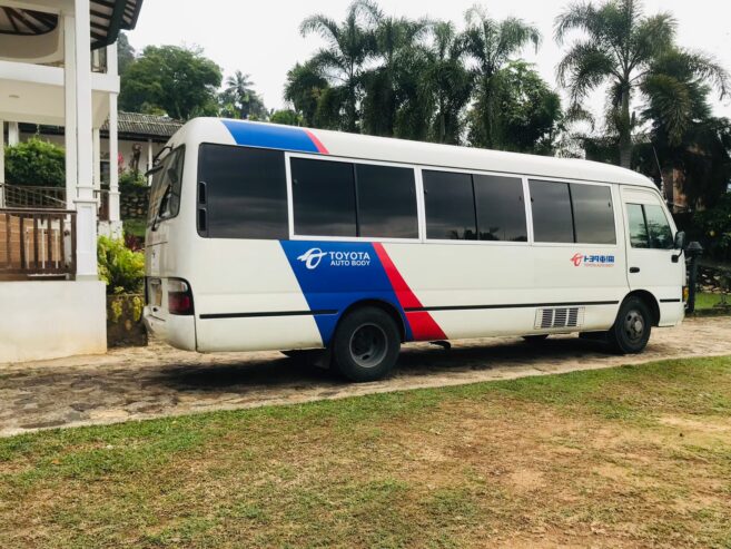 Toyota Coaster AC Bus for Hire