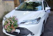 Toyota Axio for Wedding Hires