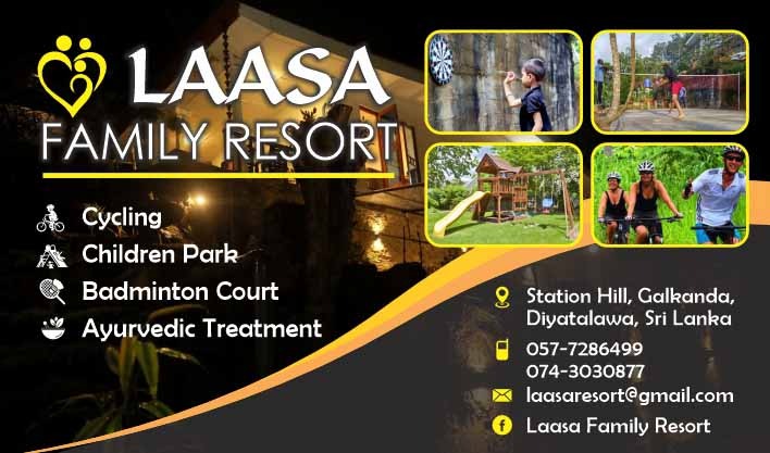 Laasa Family Resort – Diyatalawa