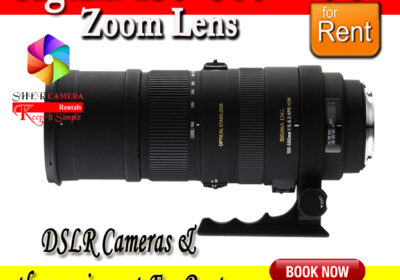Lens For Rent 150-500mm Canon Nikon Sigma