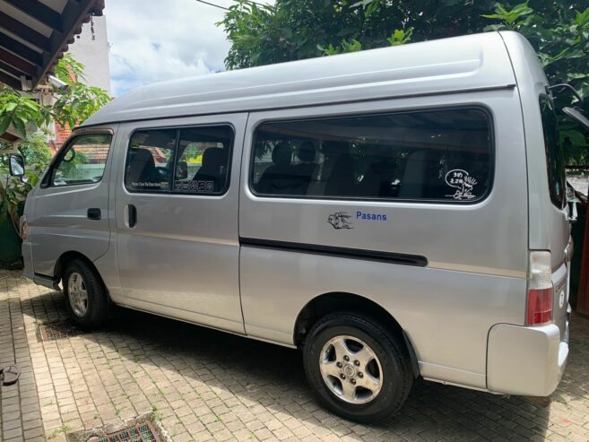 Van for Hire – Toyota KDH Highroof