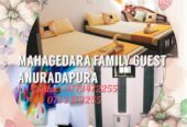 Mahagedara Family Guest – Anuradhapura