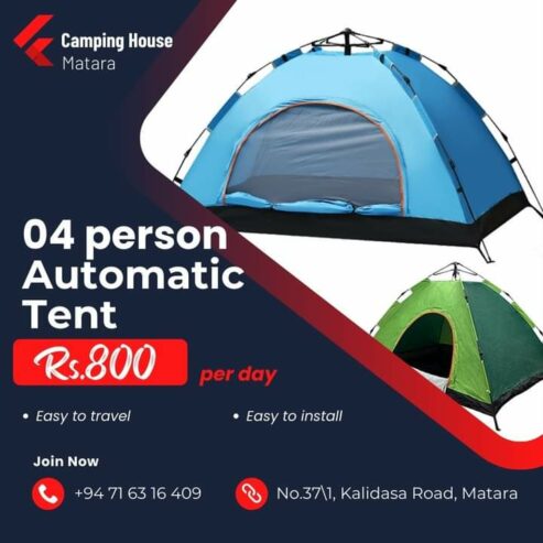 Camping Items for Rent – Matara