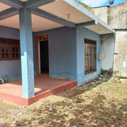 House for Rent- Wellampitiya
