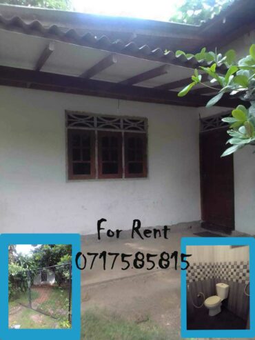 Small House for Rent in Ragama -Walpola