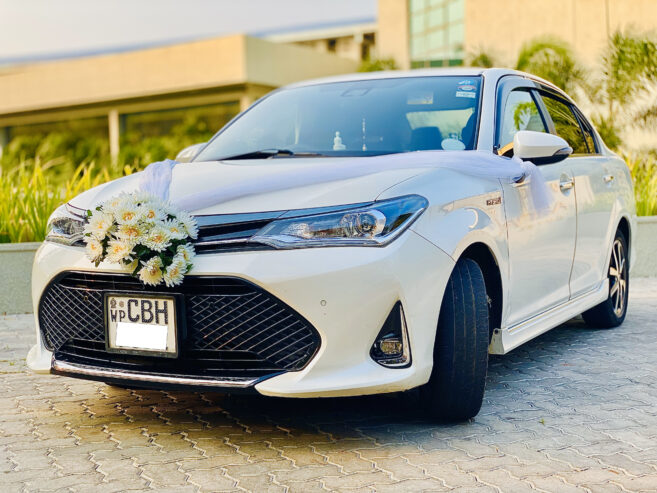 Toyota Axio (WXB) for Wedding Hires
