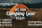Camping Item for Rent – Gampaha