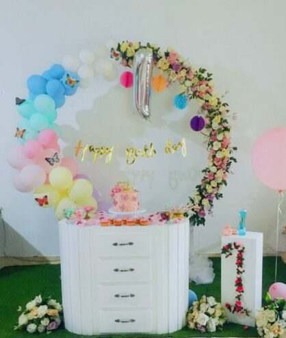 Birthday Decorations by Green Petals Flora